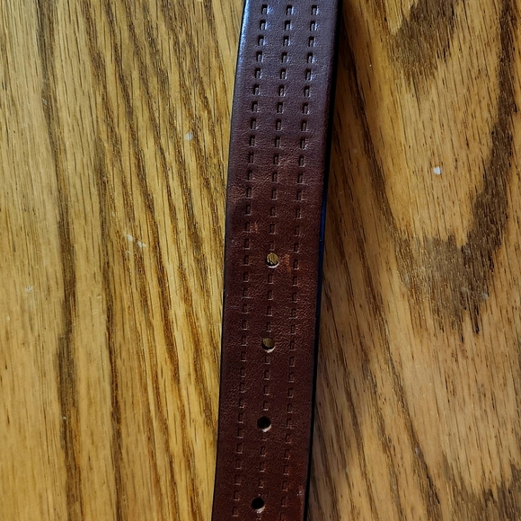 Fabio Corti Genuine Italian Leather Brown Belt - Picture 6 of 8